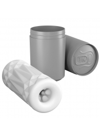 Белый компактный мастурбатор Fine Lady в упаковке-банке - Baile - в Подольске купить с доставкой