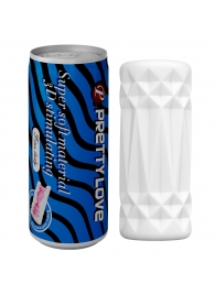 Белый компактный мастурбатор Fine Lady в упаковке-банке - Baile - в Подольске купить с доставкой