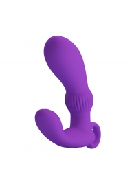 Фиолетовый вибромассажёр для массажа простаты Cayla - 11,2 см. - Baile - в Подольске купить с доставкой