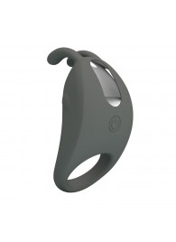 Серое эрекционное кольцо с вибрацией Master Ring - Baile - в Подольске купить с доставкой