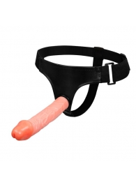 Страпон на ремешках с двумя насадками - Baile - купить с доставкой в Подольске