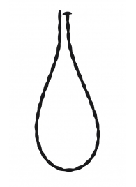 Черный уретральный массажер Glide Extra Small - 30 см. - Lola Games - купить с доставкой в Подольске