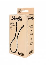 Черный уретральный массажер Glide Small - 30 см. - Lola Games - купить с доставкой в Подольске