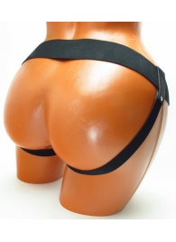 Трусики для страпона коричневого цвета - БДСМ Арсенал - купить с доставкой в Подольске