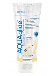 Смазка на водной основе AQUAglide с ароматом ванили - 100 мл. - Joy Division - купить с доставкой в Подольске