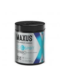 Гладкие презервативы Maxus G spot с двойной спиралью - 15 шт. - Maxus - купить с доставкой в Подольске