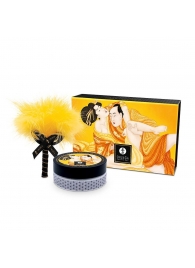 Массажная пудра с ароматом манго Luscious Mango - Shunga - купить с доставкой в Подольске