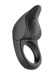 Черное эрекционное виброкольцо Vibro Lust Ring - MALESATION - в Подольске купить с доставкой