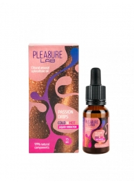 Жидкий вибратор Passion Drips Cold n Hot - 15 мл. - Pleasure Lab - купить с доставкой в Подольске