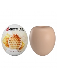 Бежевый мастурбатор-яйцо Pleasure Egg II - Baile - в Подольске купить с доставкой
