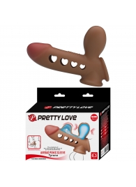 Насадка на пенис с эффектом расширения Tyronn - 16,1 см. - Baile - в Подольске купить с доставкой