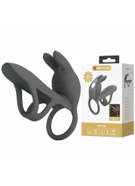 Серая стимулирующая насадка на пенис Matty - Baile - в Подольске купить с доставкой