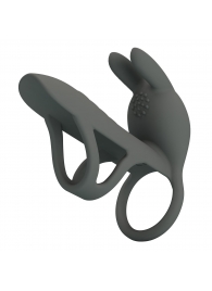 Серая стимулирующая насадка на пенис Matty - Baile - в Подольске купить с доставкой