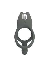 Серое эрекционное виброкольцо Dwayne - Baile - в Подольске купить с доставкой