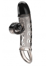 Дымчатая вибронасадка на пенис Mind-blowing Miracles - Baile - в Подольске купить с доставкой