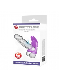 Фиолетовое перезаряжаемое виброкольцо на пенис Silas - Baile - в Подольске купить с доставкой