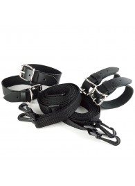 Черный комплект для растяжки на кровати «Новичок» - Sitabella - купить с доставкой в Подольске