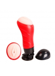 Мастурбатор-вагина Delia с вибрацией и голосом - Baile - в Подольске купить с доставкой