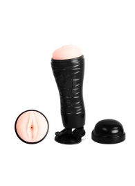 Мастурбатор-вагина Flora с присоской в основании - Baile - в Подольске купить с доставкой