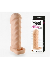 Телесная насадка-удлинитель Kleon - 15 см. - Sitabella - в Подольске купить с доставкой