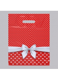 Пакет «Скарлетт» с вырубной ручкой (30х38 см) - Сима-Ленд - купить с доставкой в Подольске