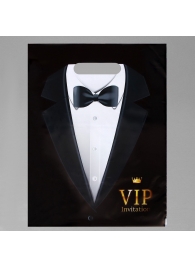 Пакет «Смокинг VIP» полиэтиленовый с вырубной ручкой (30х40 см) - UPAK LAND - купить с доставкой в Подольске