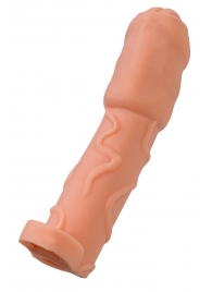 Телесная удлиняющая насадка - 16 см. - ToyFa - в Подольске купить с доставкой