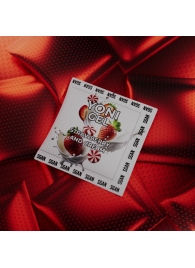 Саше лубриканта для орального секса SGAN со вкусом клубники со сливками - 5 мл. - SGAN - купить с доставкой в Подольске