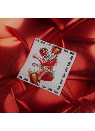 Саше лубриканта для орального секса SGAN со вкусом клубники - 5 мл. - SGAN - купить с доставкой в Подольске