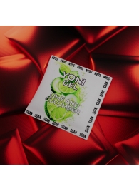 Саше лубриканта для орального секса SGAN со вкусом лайма и огурца - 5 мл. - SGAN - купить с доставкой в Подольске