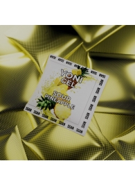 Саше лубриканта для орального секса SGAN со вкусом кислого ананаса - 5 мл. - SGAN - купить с доставкой в Подольске