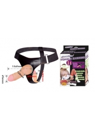 Фаллопротез на трусиках с вагинальной пробкой - 16,5 см. - Baile - купить с доставкой в Подольске