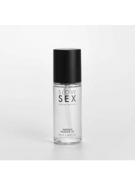 Съедобное cогревающее массажное масло Slow Sex - 50 мл. - Bijoux Indiscrets - купить с доставкой в Подольске
