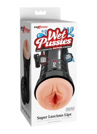 Мастурбатор-вагина в колбе Super Luscious Lips - Pipedream - в Подольске купить с доставкой