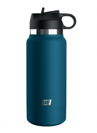 Смуглый мастурбатор-вагина в синей колбе F*ck Flask - Pipedream - в Подольске купить с доставкой