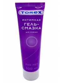Гель-смазка на водной основе For Men - 100 мл. - Torex - купить с доставкой в Подольске