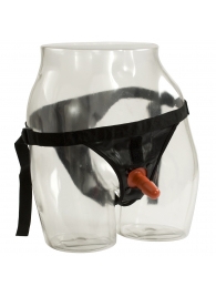 Трусики со штырьком для фиксации насадок Ultra Harness with Plug - Doc Johnson - купить с доставкой в Подольске