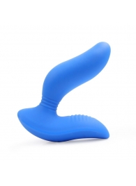 Синий вибромассажер простаты 3,5’’ Curve P-spot Massager - 12 см. - Erokay - в Подольске купить с доставкой