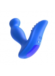 Синий вибромассажер простаты 3,5’’ P-spot Massager - 12,5 см. - Erokay - в Подольске купить с доставкой