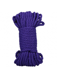 Фиолетовая верёвка для связывания и фиксации Bind Tie - 15,24 м. - Doc Johnson - купить с доставкой в Подольске