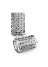 Прозрачная насадка с бороздками STAY HARD COCK SLEEVE 04 CLEAR - Blush Novelties - в Подольске купить с доставкой