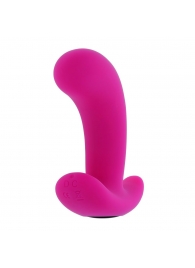 Розовый вибромассажёр простаты с пультом ДУ Hooking Up - 9,5 см. - Selopa - в Подольске купить с доставкой