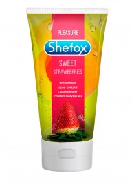 Интимная гель-смазка Shefox «Сладкая клубника» - 50 мл. - Shefox - купить с доставкой в Подольске