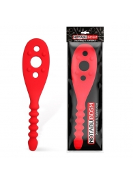 Красная силиконовая шлепалка - 30 см. - Notabu - купить с доставкой в Подольске