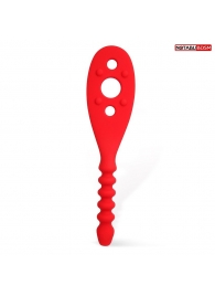 Красная силиконовая шлепалка - 30 см. - Notabu - купить с доставкой в Подольске