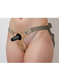 Женский пояс с коннектором и вагинальной пробкой - LOVETOY (А-Полимер) - купить с доставкой в Подольске