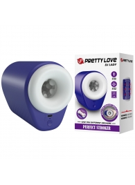 Синий автоматический вибромастурбатор Dj Lady - Baile - в Подольске купить с доставкой