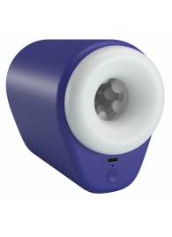 Синий автоматический вибромастурбатор Dj Lady - Baile - в Подольске купить с доставкой