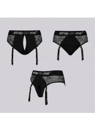 Трусики для фиксации насадок Strap-on-me Harness Lingerie Diva XS - Strap-on-me - купить с доставкой в Подольске