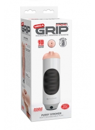 Мастурбатор-вагина Extreme Toyz Mega Grip Vibrating Stroker Mouth - Pipedream - в Подольске купить с доставкой